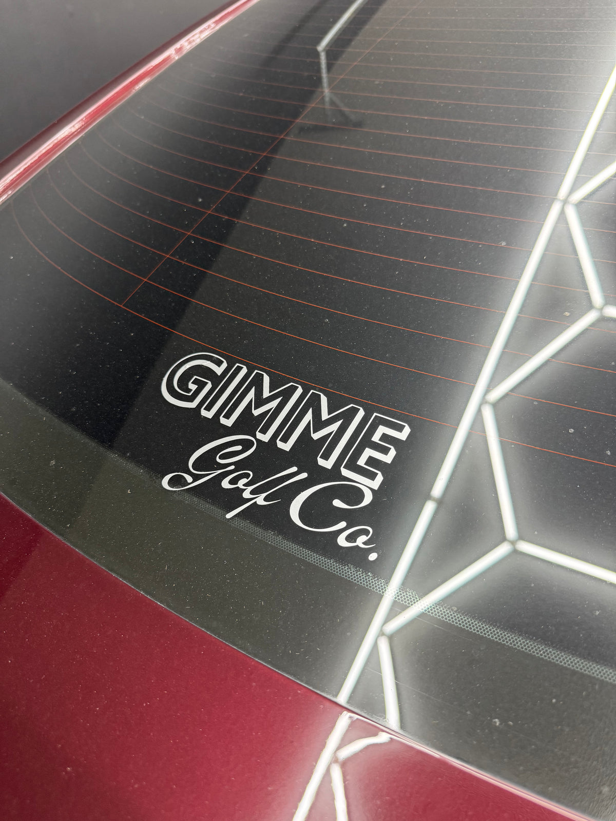 Gimme Golf Large Decal